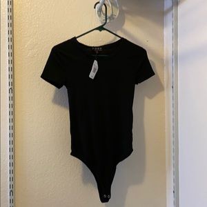 NWT black bodysuit